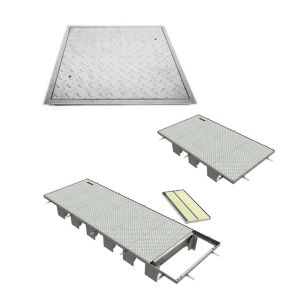 Trappes de sol pour trottoirs et voiries 250kN