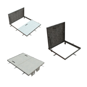 Trappes de sol pour zones piétonnes