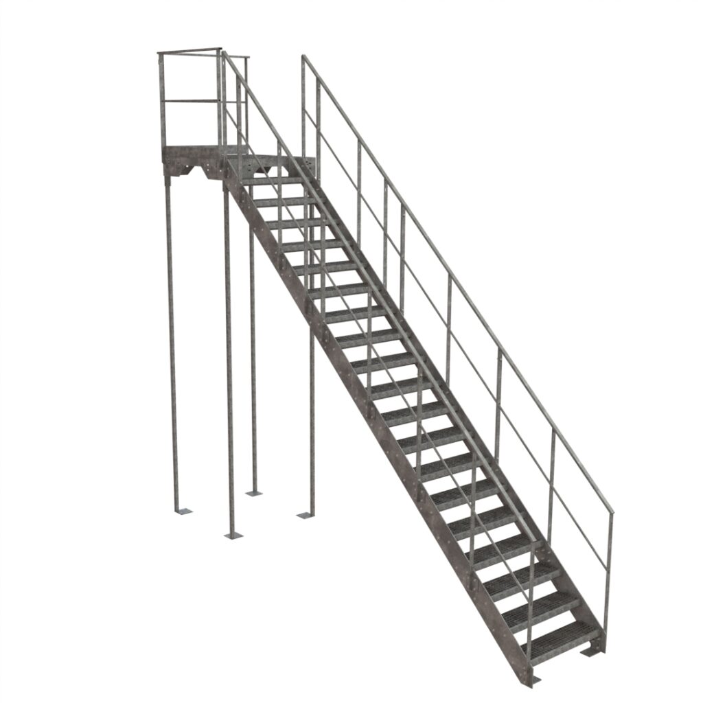 Rendu 3D Escalier 19M IND