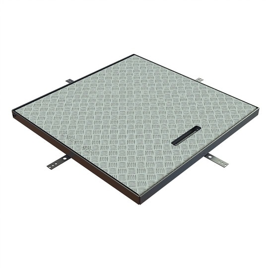 Trappe a un ouvrant aluminium